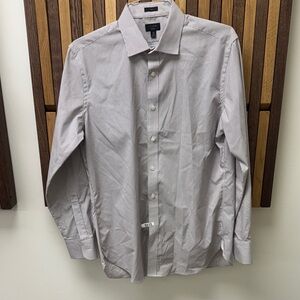 J. Crew Ludlow Micro Stripe Dress Shirt, size 16/34